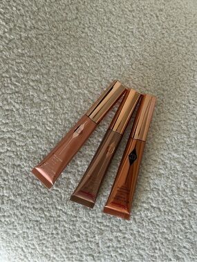 Charlotte tilbury set of highlighter+blush+contour